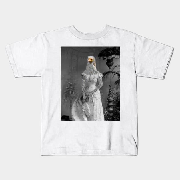 A Vulture ous Lady Kids T-Shirt by Loveday101
